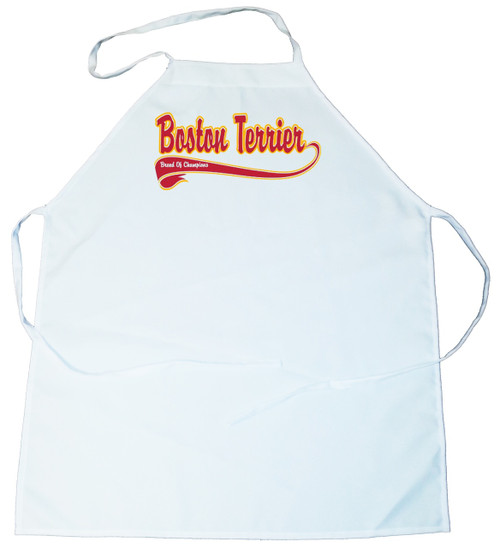 Breed of Champion  Apron - Boston Terrier (100-0001-160)