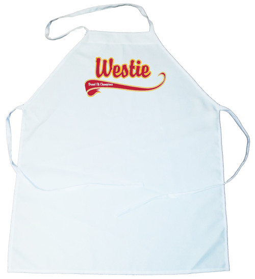 Breed of Champion  Apron - Westie (100-0001-408A)