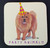 Fur Children Party Animal Coasters - Chow Chow (PC040443)