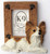 K9 Creation 2.5x2.5 Picture Frame - Papillon (Brown) (SF52BN)