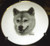 Mini Best In Show 4in Porcelain Plate - Shiba Inu