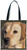 Fiddlers Elbow Yellow Labrador Retriever Lab Cotton Canvas Tote (T907)