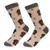 E&S Imports Pet Lover Unisex Socks - Dachshund (black) (800-14)