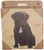 E&S Imports Ceramic Pet Coasters - Pug (Black) (250-32)