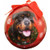 E&S Imports Shatter Proof Ball Christmas Ornament - Rottweiler(CBO-33)