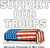 Apron -  Support Our Troops Because Freedom is Not Free (100-0066-000)