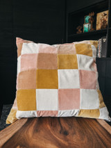The Eliza throw pillow by Christina Lundsteen. 100% cotton velvet, made in Europe. The Eliza throw pillow by Christina Lundsteen. 100% cotton velvet, made in Europe.