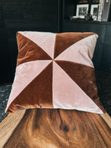 A two-toned Suki pillow by Christina Lundsteen. Handmade with 100% cotton velvet. A two-toned Suki pillow by Christina Lundsteen. Handmade with 100% cotton velvet.
