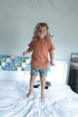 Kids Hemp Pocket Tee - Indigo