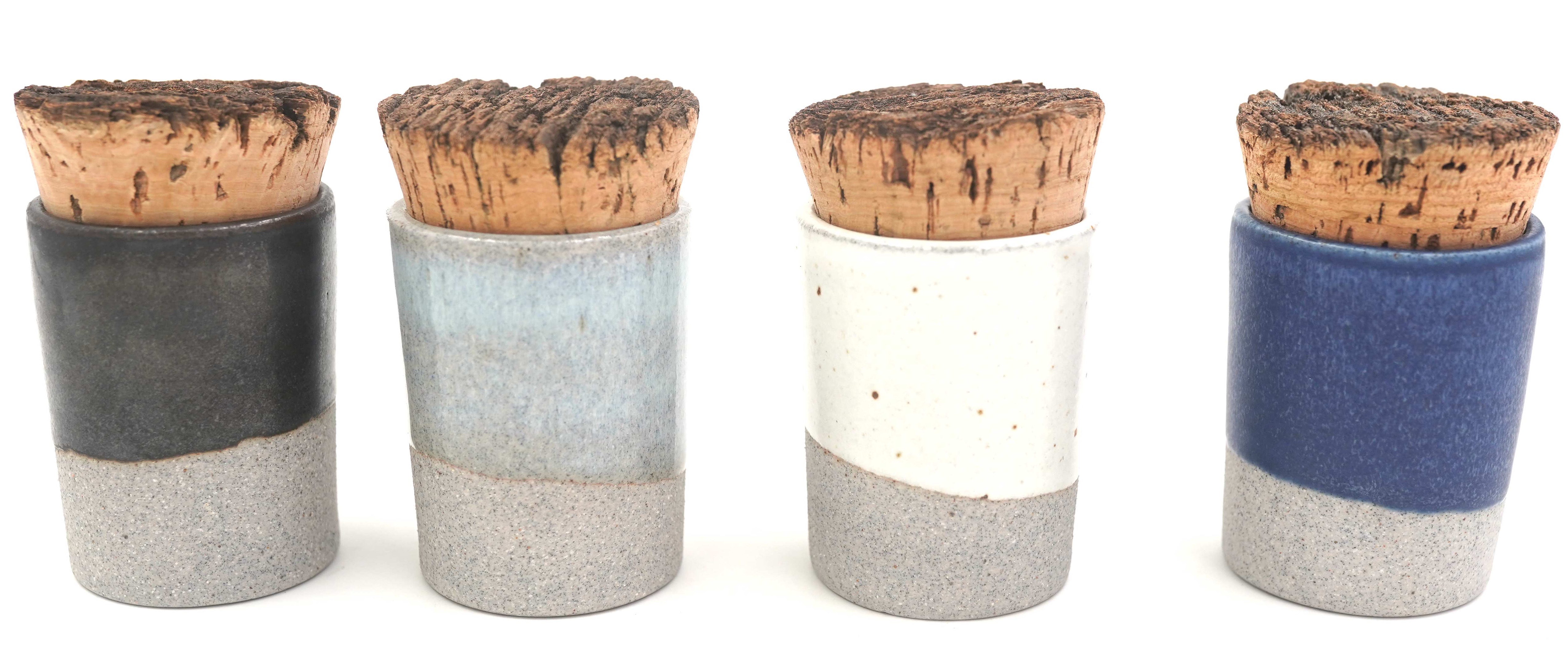 Mini Canister with Bark Top 2 oz.