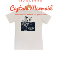 STATION STRIPES CAPTAIN MERMAID TEE