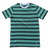 Windsor Short Sleeve Tee Green / Black / White
