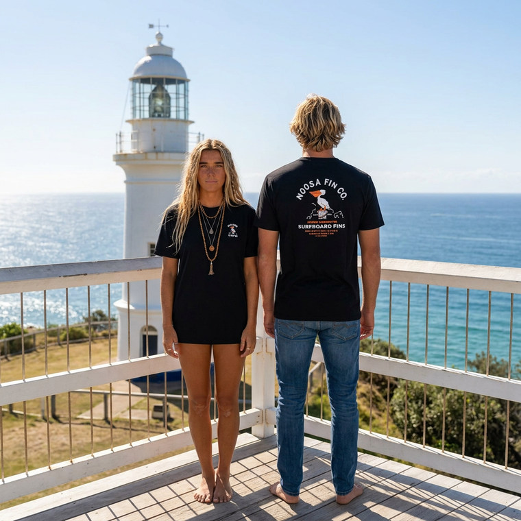 Noosa Fin Company Pelicano Short Sleeve Tee Shirt