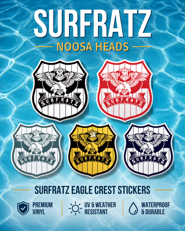 Surfratz Eagle Badge Sticker