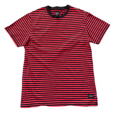Sacto Short Sleeve Tee Black / Red - Station Stripes