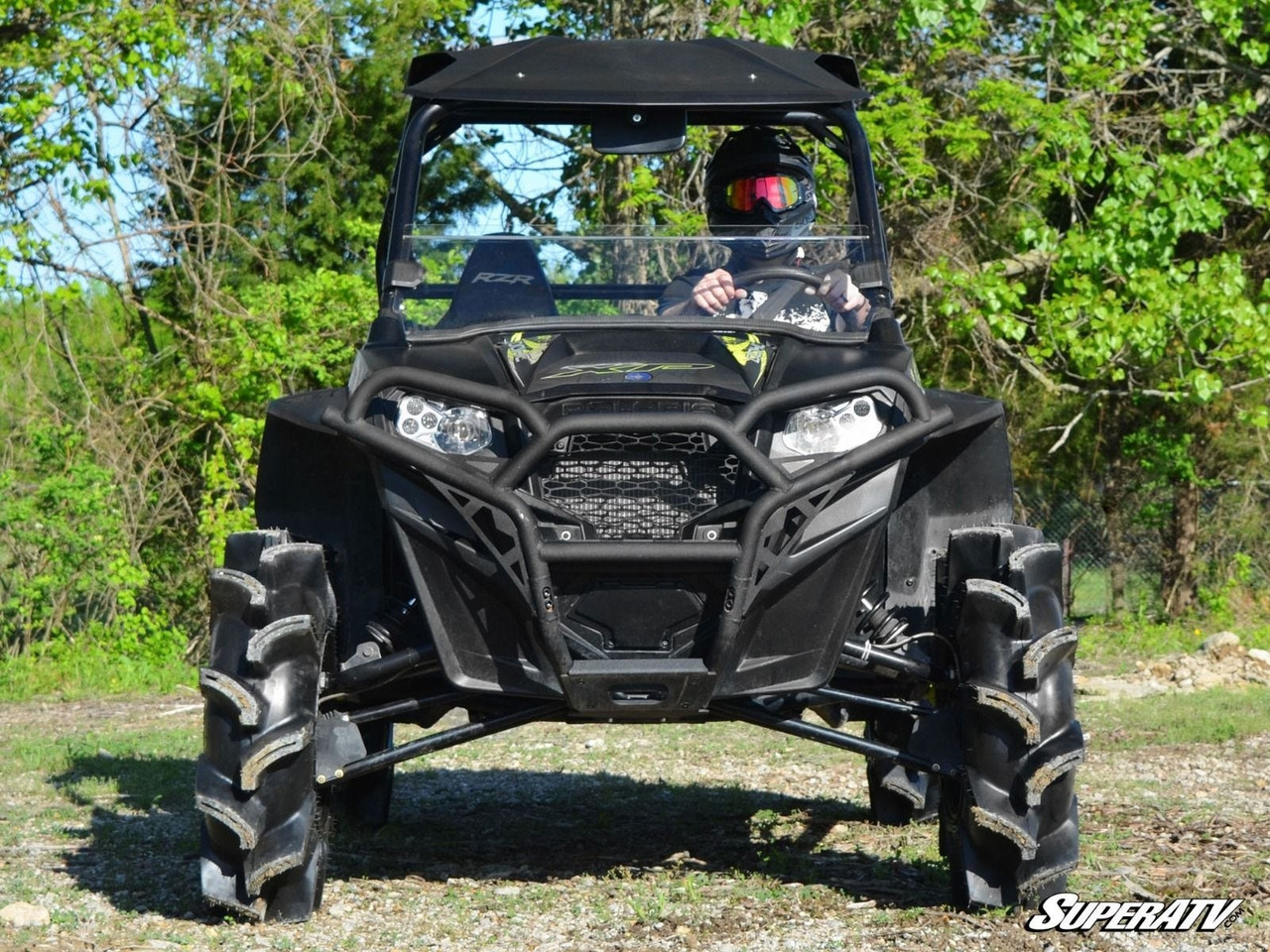 Polaris RZR 570 / 800 / XP 900 Half Windshield (Tinted) by SuperATV