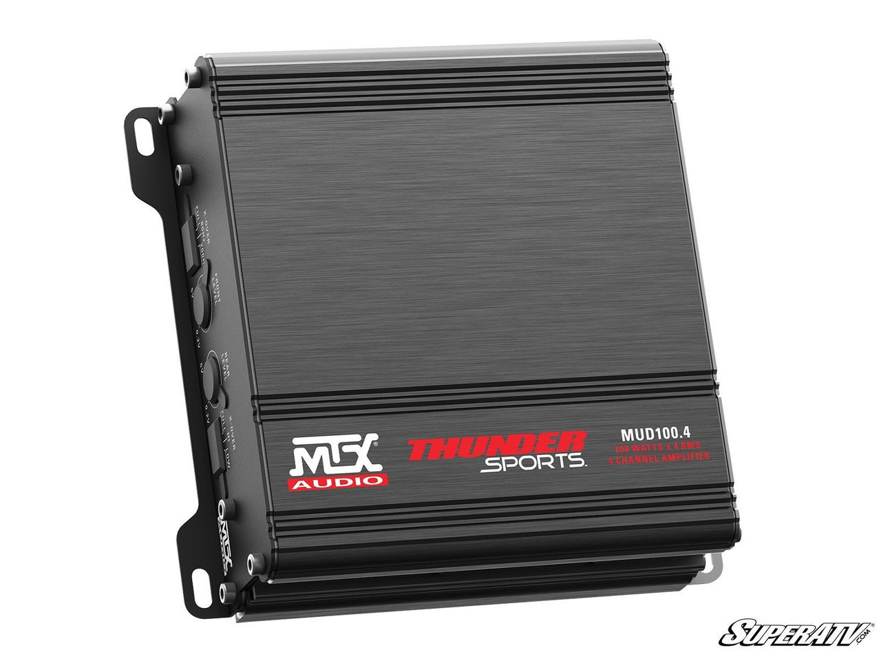 Polaris RZR 400W RMS 4-Channel Amplifier - MTX Audio MUD100.4-RZR