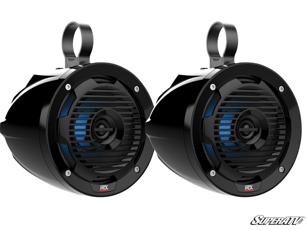 Mtx Audio Rzr Polaris RZR UTV Speakers with LED Lights - MTX Audio MUD65PL-RZR