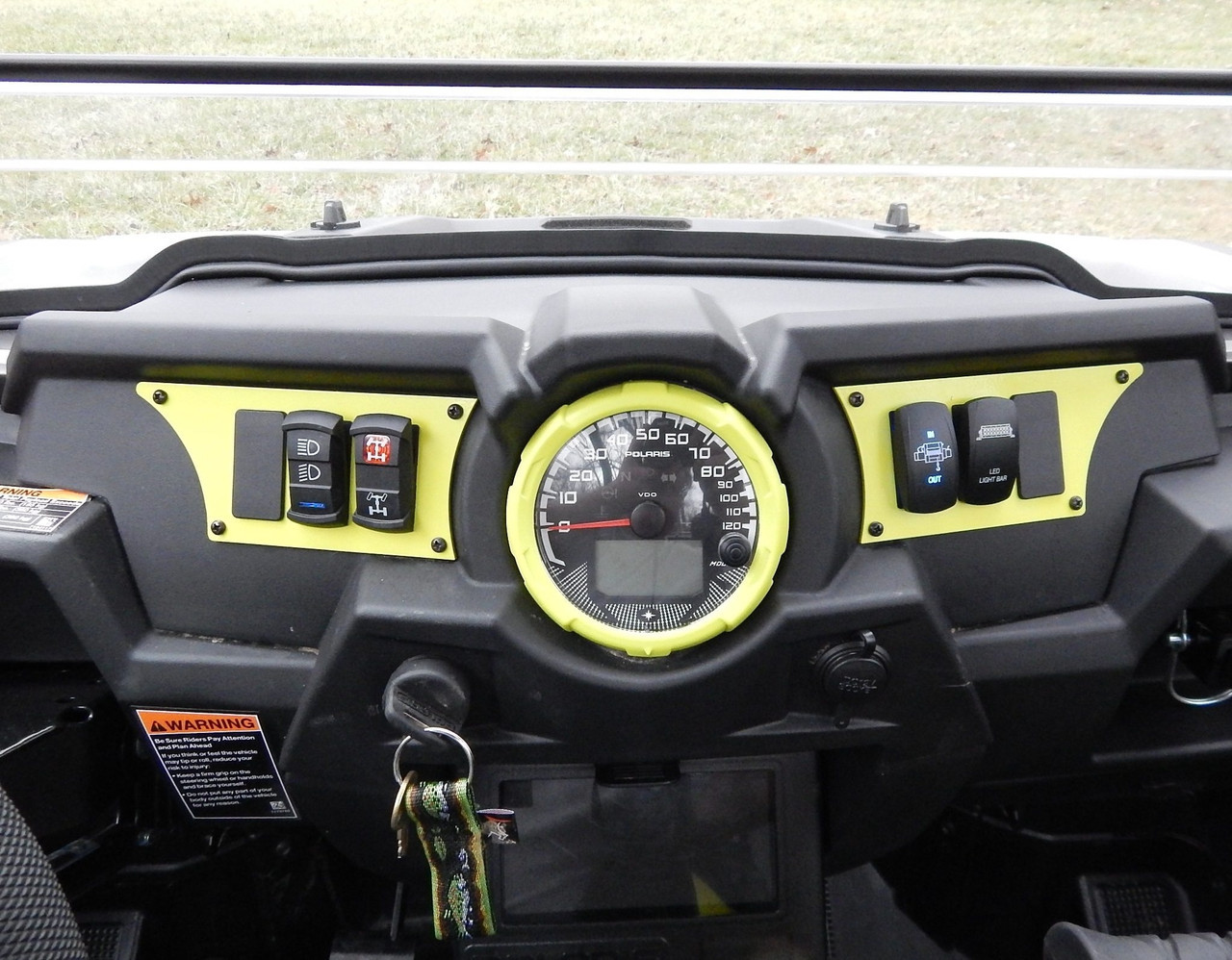 Polaris RZR XP 1000 Dash Switch Plates by Axiom