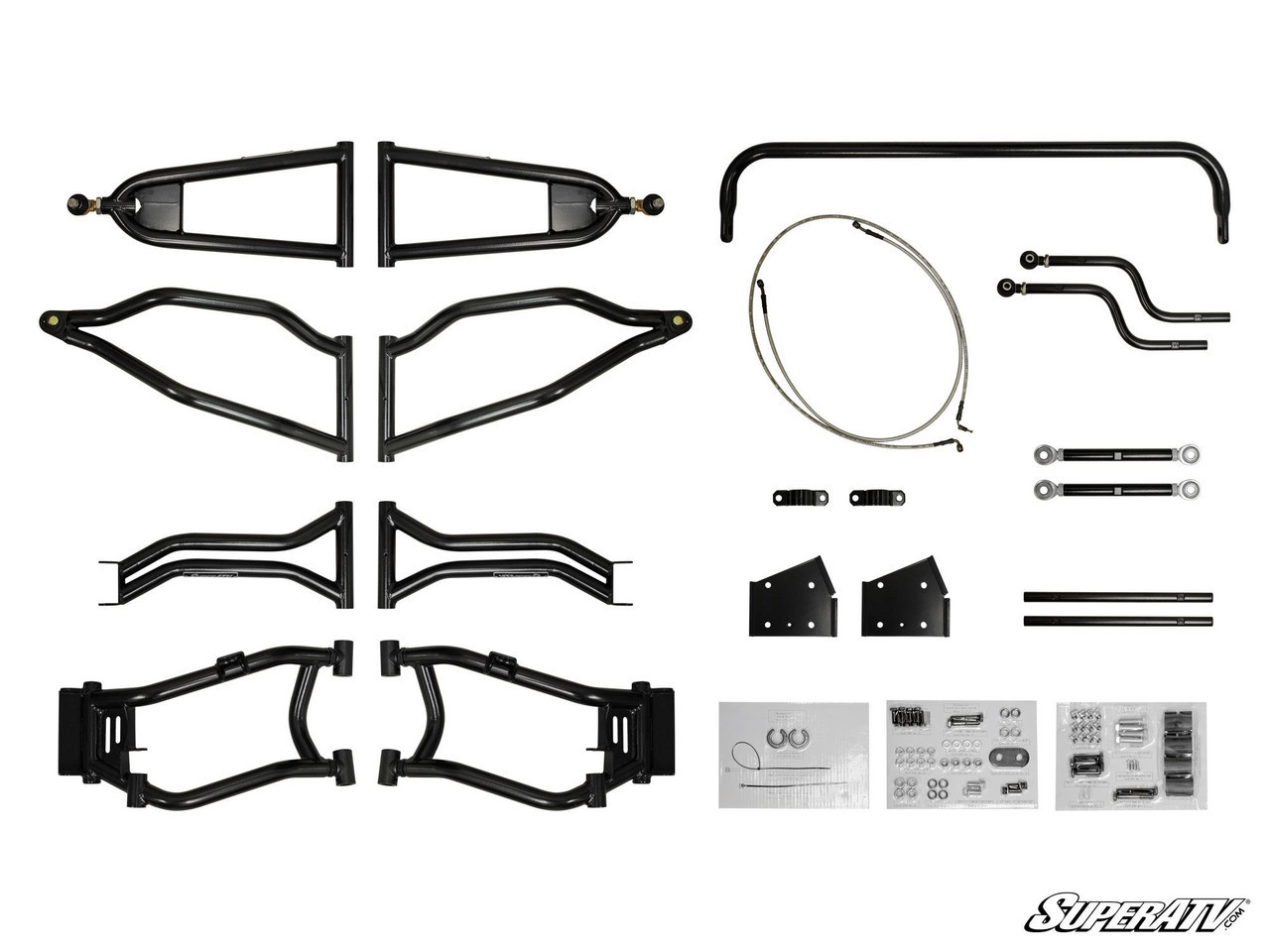 Polaris RZR 800 6” Lift Kit High Clearance Rhino 2.0 Axles by SuperATV
