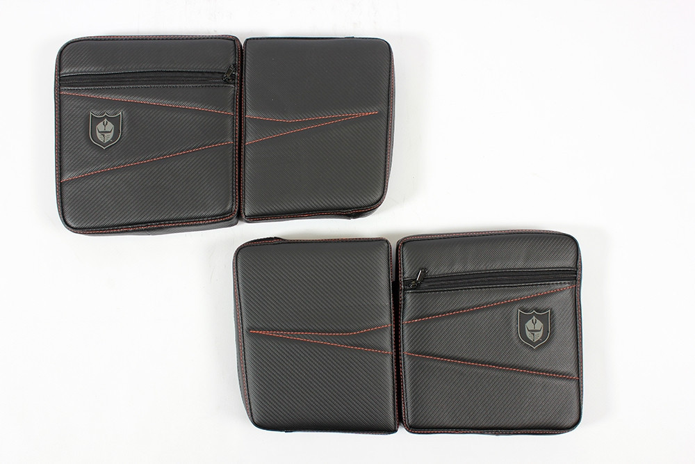 Polaris RZR 4 Rear Door Knee Pads with Storage by Pro Armor