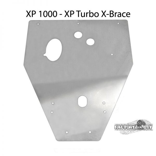 Polaris RZR XP 4 1000 Half Inch UHMW Skid Plate By Factory UTV