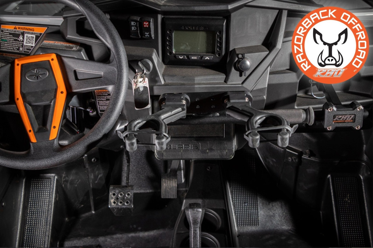Polaris RZR Ultimate Gun Rack/Grab Handle/Lug Wrench by Razorback Offroad