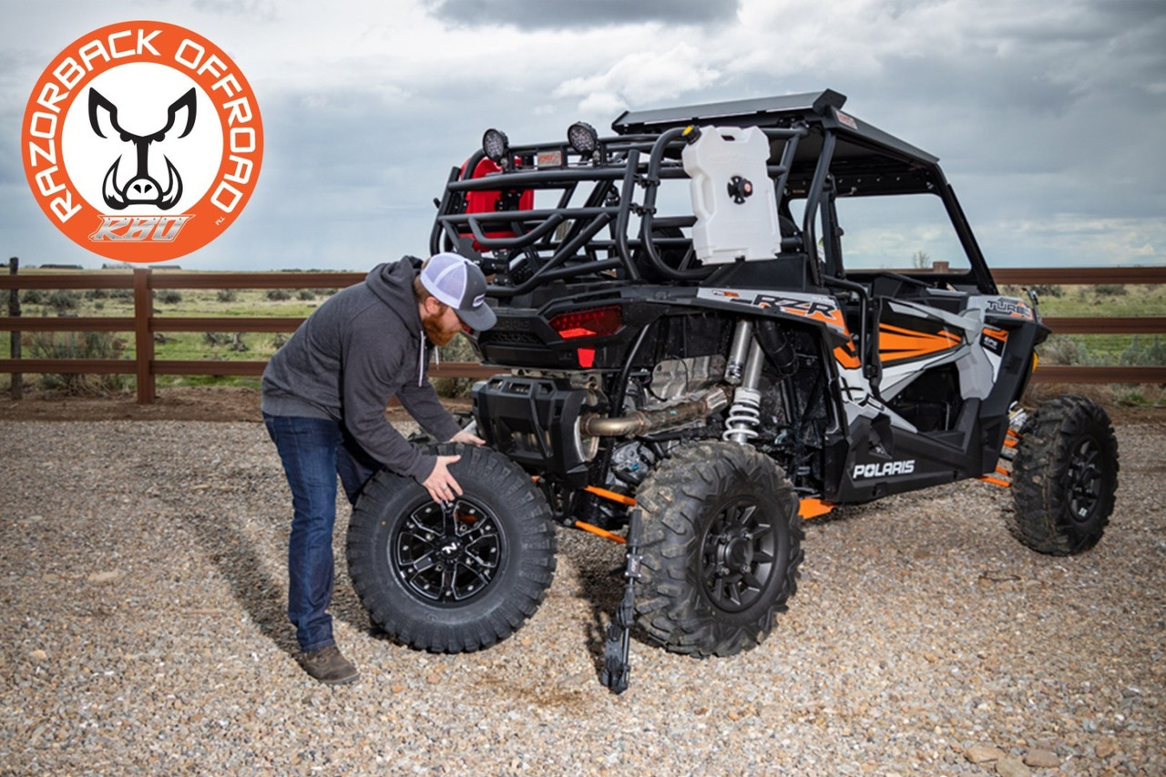 Polaris RZR Ultimate Gun Rack/Grab Handle/Lug Wrench by Razorback Offroad