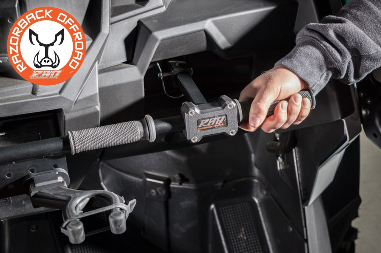 Polaris RZR Ultimate Gun Rack/Grab Handle/Lug Wrench by Razorback Offroad