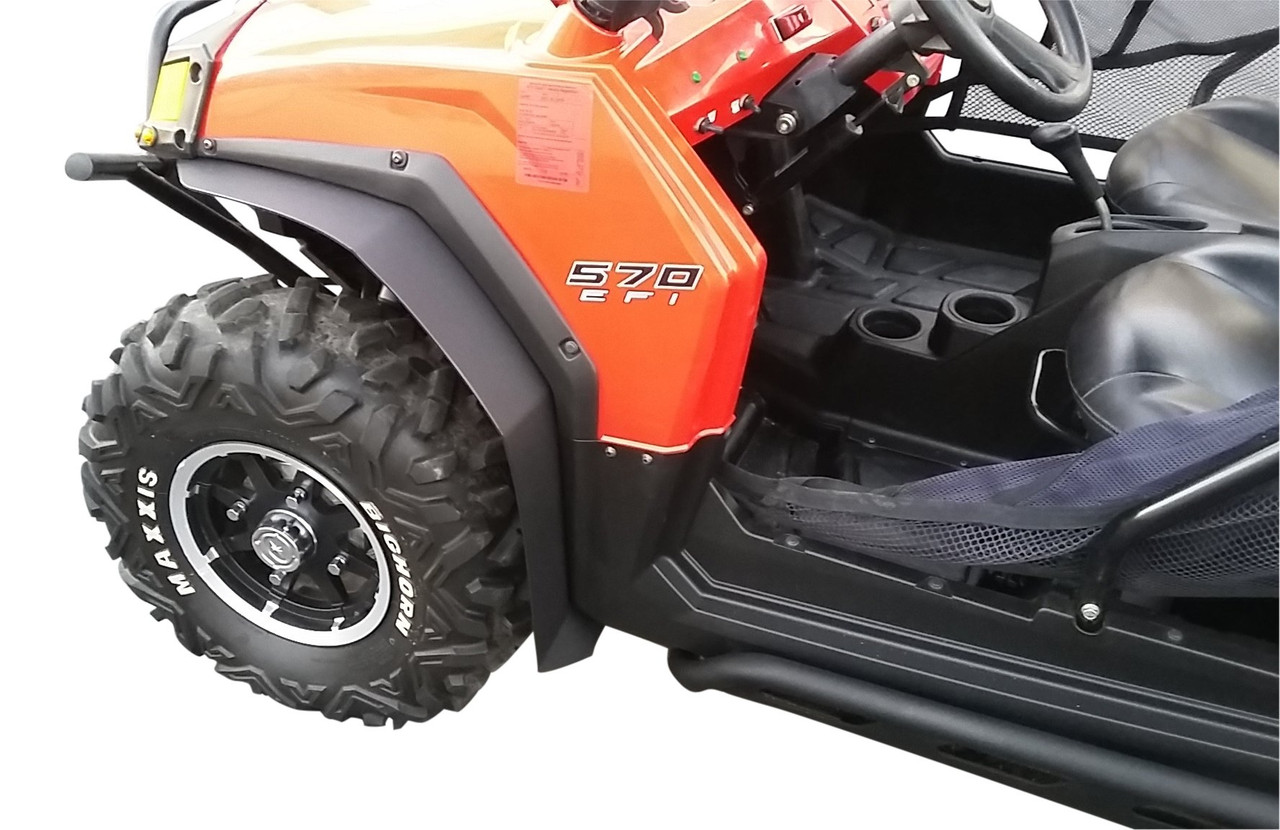 Polaris RZR 570 Fender Flares by MudBusters