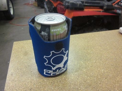Polaris RZR Grab Handle Cup Holder Kit with Can Koozies by Quad Logic