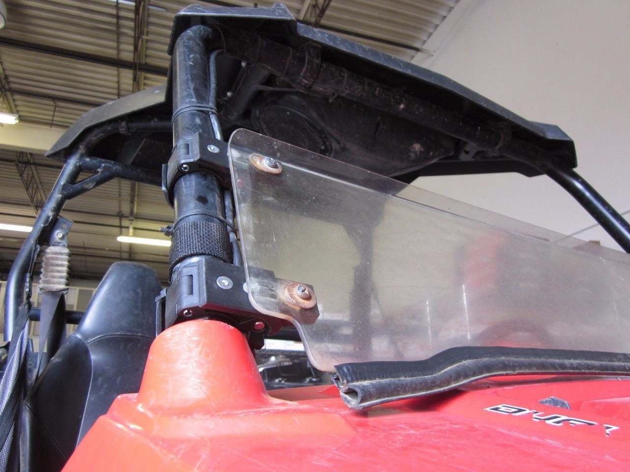 Polaris RZR Roll Bar Clamp w/Bracket For LED Lights Windshields Roofs