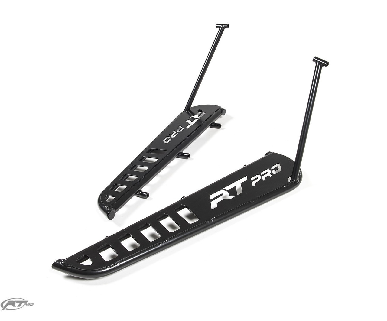 45rノースリーブ Polaris RZR 170 Nerf Bars Black by RT PRO RTP5401835-(MZR-NB)
