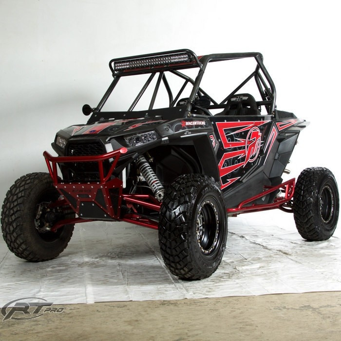 Polaris RZR 900 / XP 1000 Black Winch Mount MX Front Bumper by RT PRO