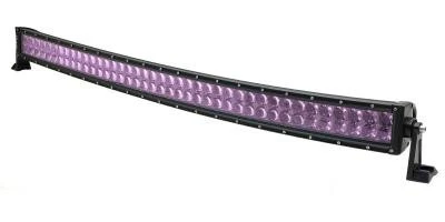 Polaris RZR 42 Inch LED RGB Light Bar Dual Row 240 Watt Spot Ultra
