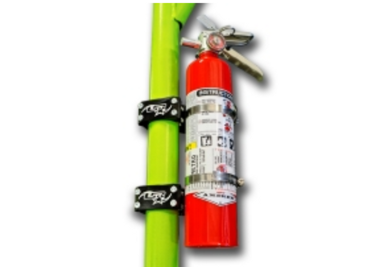 Polaris RZR Quick Release Fire Extinguisher Mount by Lonestar Racing