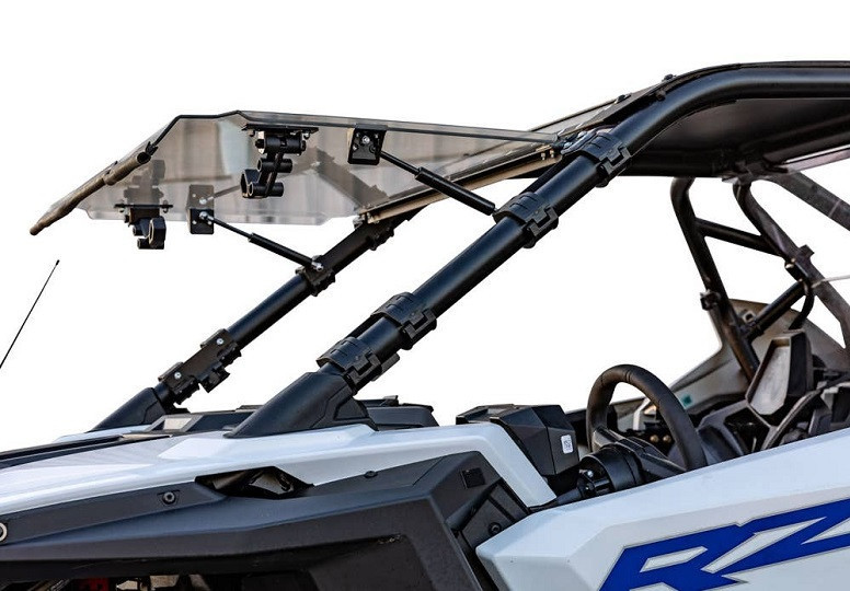 Polaris RZR PRO XP Folding Windshield (Scratch Resistent) by SuperATV