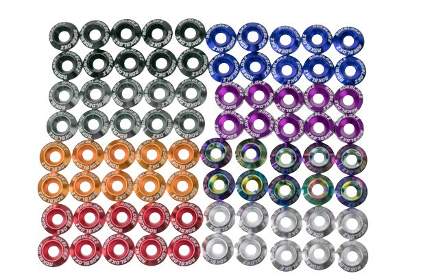 Polaris RZR XP 1000 / XP Turbo Anodized Aluminum Washer Kits By