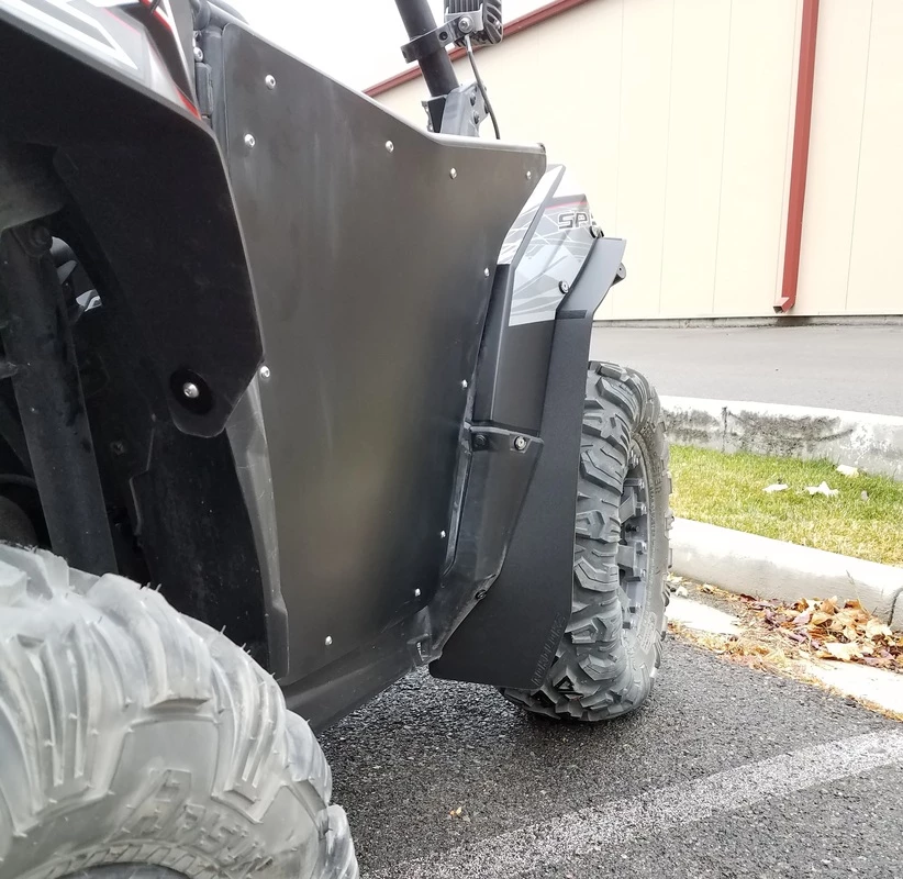 Polaris ACE Mud Flaps/Fender Extensions, Front&Rear By Rokblokz