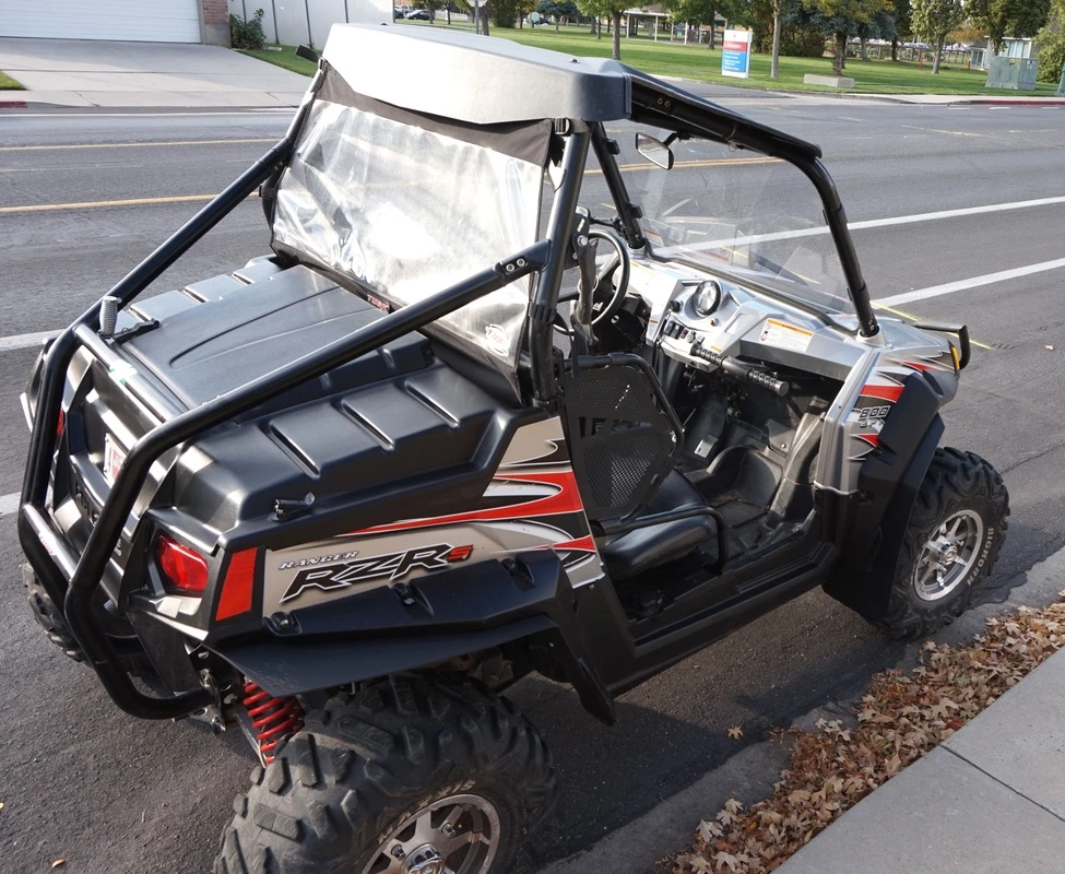 Polaris RZR S 800 Mud Edition Mud Flaps/Fender Extensions by