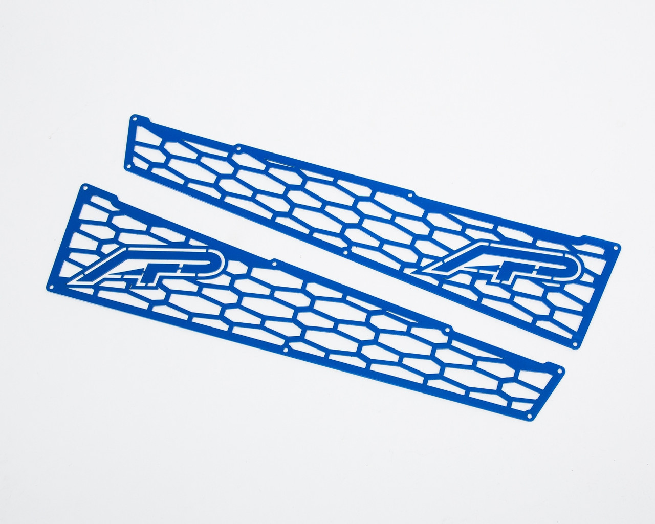 Polaris RZR 1000/XP Turbo Blue Aluminum Side Vent Covers by Agency