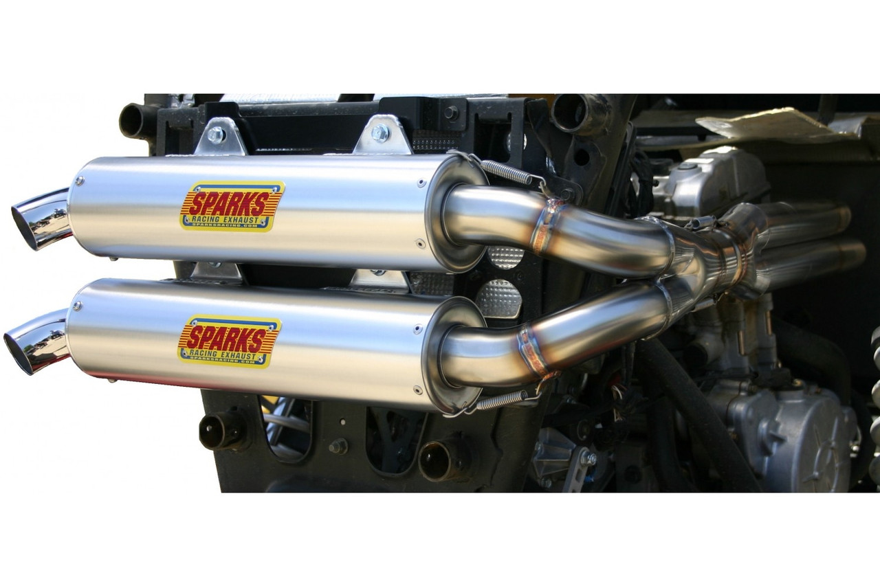 Polaris RZR XP 1000 X-6 Stainless Steel Exhaust System by Sparks  Performance Products