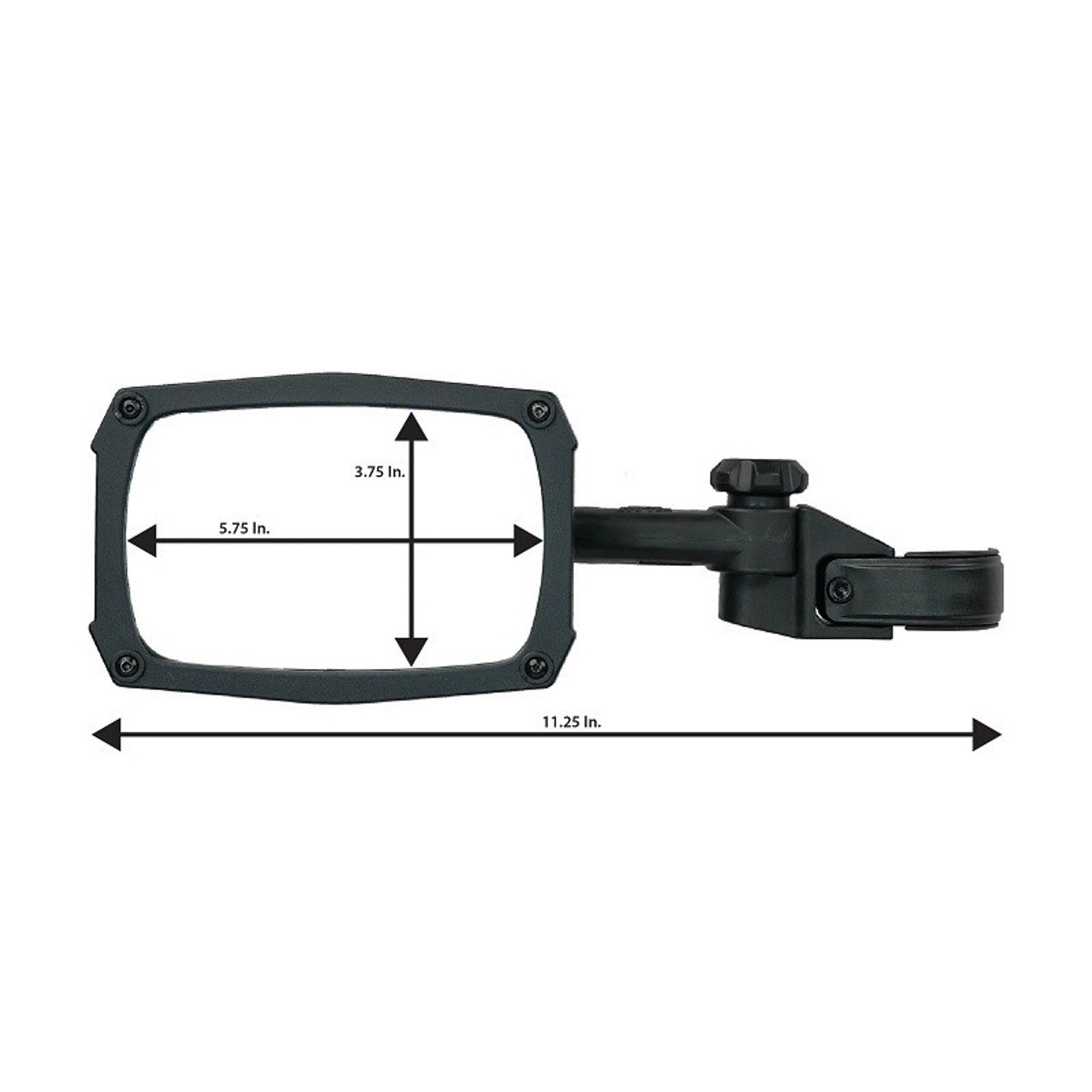  TRUE MODS Side Mirrors Kit for UTV Polaris RZR [1.5-2