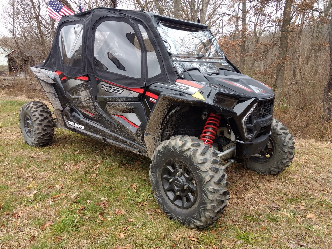 Polaris RZR XP 4 1000 Enclosure (Upper Doors Only) by SideXSide