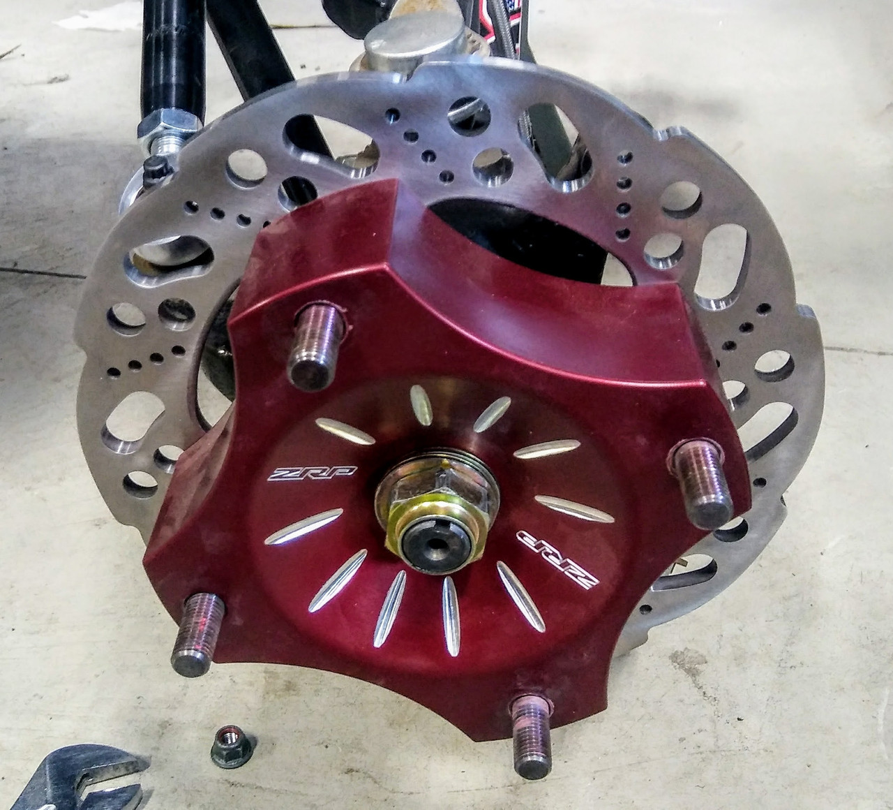 Polaris RZR Brake Disk Machining by ZRP Products