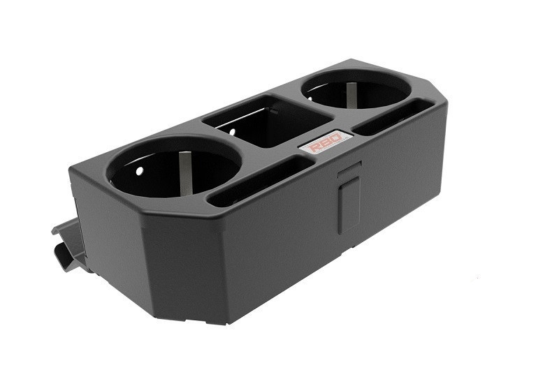 Polaris RZR Mount Drink Holder Console by Razorback
