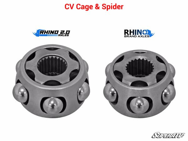のり2 Polaris RZR XP Turbo Long Travel Axles - Rhino 2.0 - SuperATV AX01