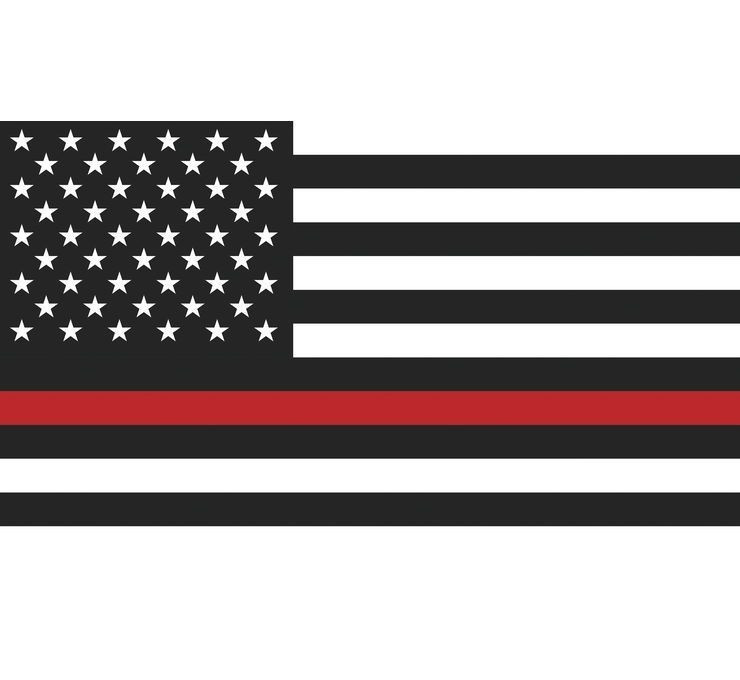 Polaris RZR Back The Red American Whip Flag by Dragonfire Racing