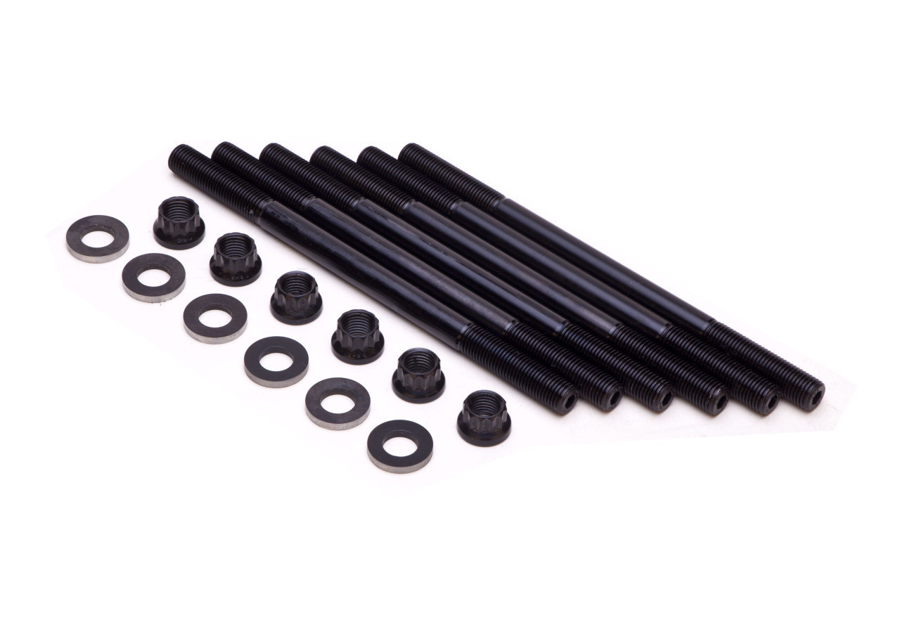 Titanium Exhaust Stud Bolt & 12-Point Nut Kit For Polaris RZR Pro XP Turbo S S4