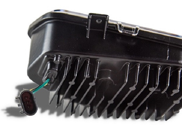 Polaris RZR 570 Black LED Headlights & Adapter Harnesses by Quad